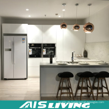 Hochglanz Weiß Lack-Aufbewahrung Küchenschränke Möbel (AIS-K119)